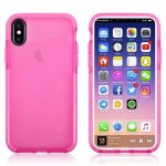 Wholesale iPhone Xr 6.1in Mesh Hybrid Case (Hot Pink)